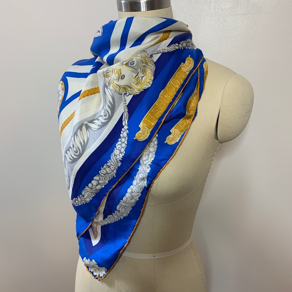 Vintage Harrods Scarf